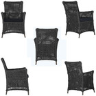 4 |poltronas Igapó Alumínio Micro Pintura Marrom Corda Náutic